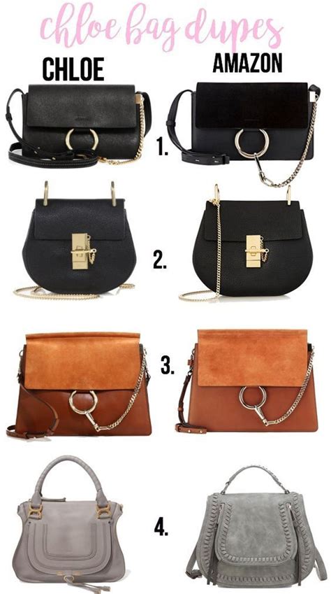 chloe daria bag dupe|chloe inspired handbag dupe.